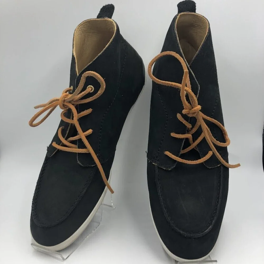 UGG Australia Men’s Black Suede Ankle Chukka Boots Size 12 Lightweight Comfort